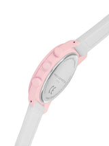 Men's White Casual Round Analogue Watch-FCMX3A
