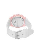 Men's White Casual Round Analogue Watch-FCMX3A