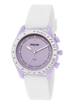 Men's White Casual Round Analogue Watch-FCMX3C