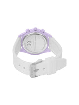 Men's White Casual Round Analogue Watch-FCMX3C