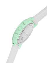 Men's White Casual Round Analogue Watch-FCMX3D