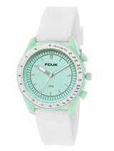 Men's White Casual Round Analogue Watch-FCMX3D