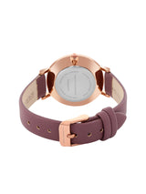 Women's Brown Casual Round Analogue Watch-FCN00037C