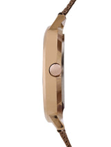 Women's Rose Gold Casual Round Analogue Watch-FCN00080G
