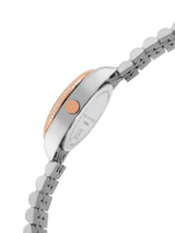 Women's Rose Gold Casual Round Analogue Watch-FCN00085C