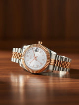 Women's Rose Gold Casual Round Analogue Watch-FCN00085C