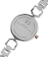 Women's Rose Gold Casual Round Analogue Watch-FCN00092D