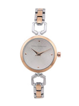 Women's Rose Gold Casual Round Analogue Watch-FCN00092D