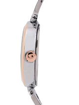 Women's Rose Gold Casual Round Analogue Watch-FCN00092D