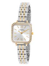 Women's Gold Metal Square Analogue Watch