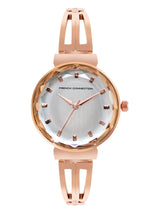 Women's Rose Gold Casual Round Analogue Watch-FCN053B