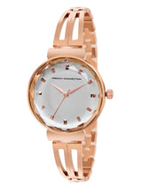 Women's Rose Gold Casual Round Analogue Watch-FCN053B