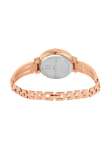 Women's Rose Gold Casual Round Analogue Watch-FCN053B
