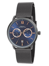 Men's Grey Casual Round Analogue Watch-FCN085GNM