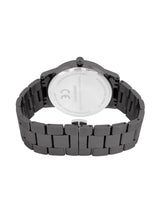 Men's Grey Casual Round Analogue Watch-FCN091GNM
