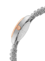 Men's Silver Gold Tone Casual Round Analogue Watch-FCP41RTM-M