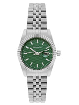 Women's Silver Casual Round Analogue Watch-FCS09SM