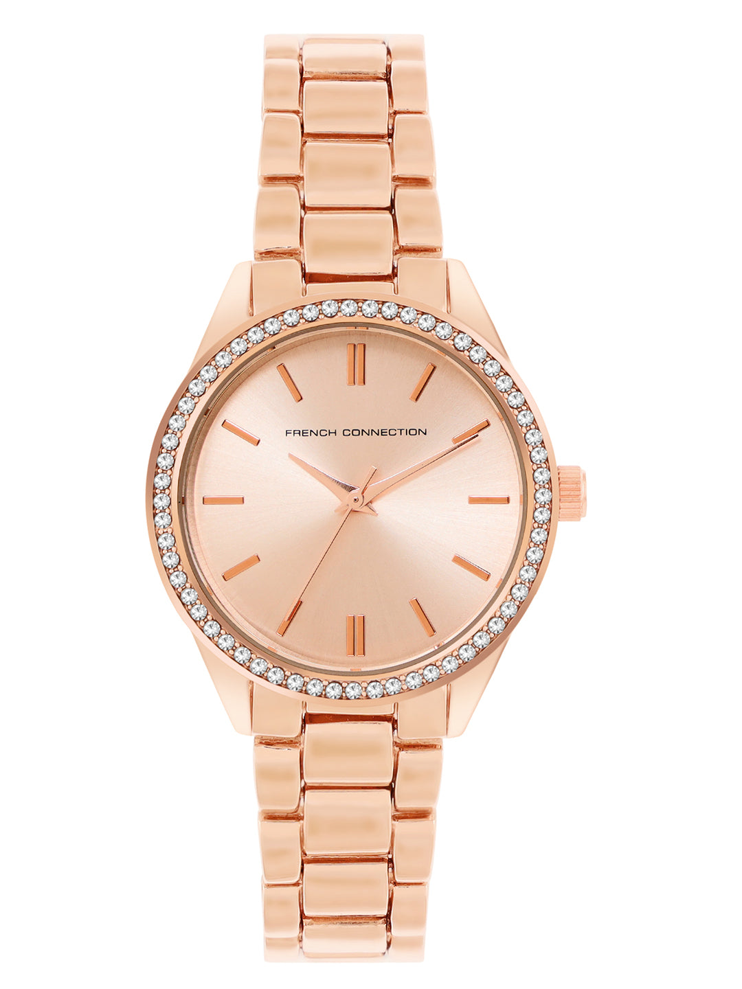 Women's Rose Gold Casual Analogue Watch-FCW07RGM