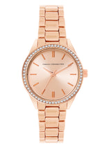 Women's Rose Gold Casual Analogue Watch-FCW07RGM