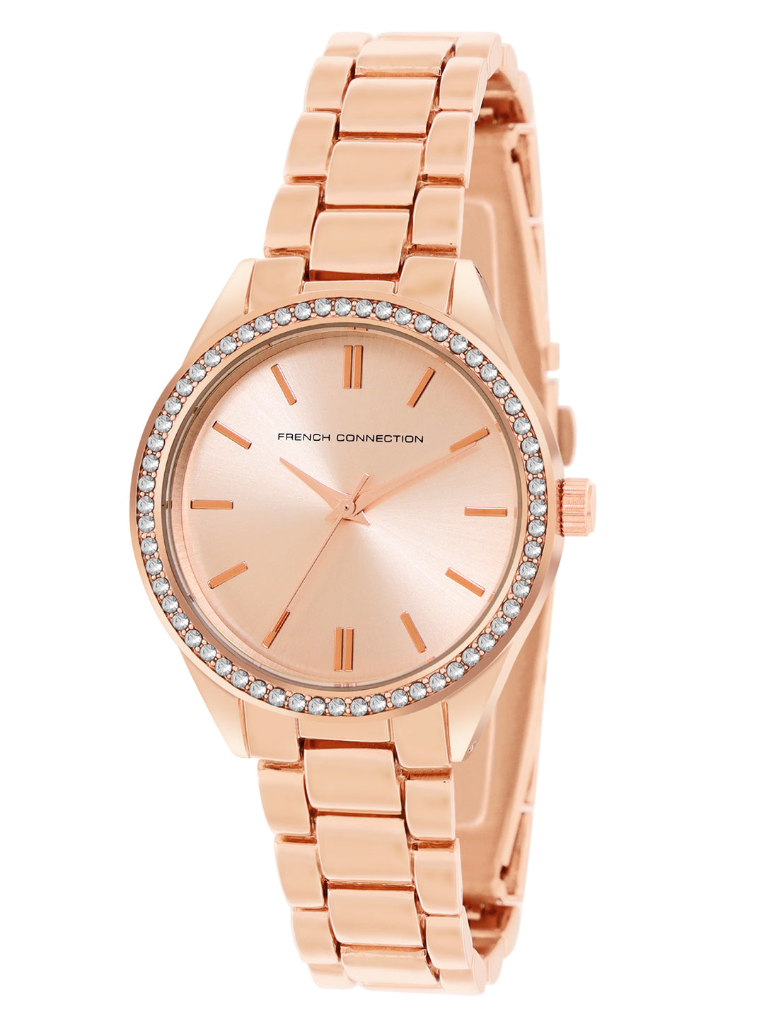 Women's Rose Gold Casual Analogue Watch-FCW07RGM