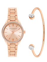 Women's Rose Gold Casual Analogue Watch-FCW07RGM