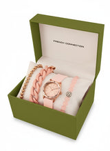 Women's Pink Casual Round Analogue Watch-FCW13PL