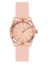 Women's Pink Casual Round Analogue Watch-FCW13PL