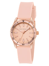 Women's Pink Casual Round Analogue Watch-FCW13PL