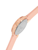 Women's Pink Casual Round Analogue Watch-FCW13PL