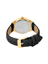 Women's Black Casual Round Analogue Watch-FCW15BL