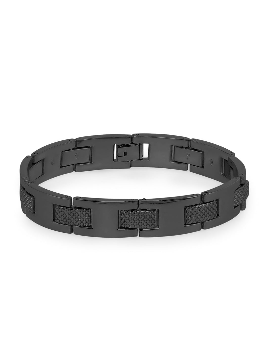 Men's Black Casual Round Analogue Watch-FCW16BM