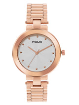 Women's Gold Casual Analogue Watch-FK00028A