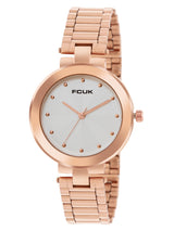 Women's Gold Casual Analogue Watch-FK00028A