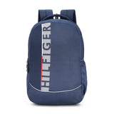 Unisex Navy Casual Solid Backpack