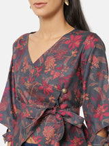 Women's Multicolor Casual Regular Fit Printed Top