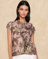 Women's Multicolor Casual Sleeveless Top