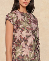 Women's Multicolor Casual Sleeveless Top