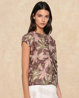 Women's Multicolor Casual Sleeveless Top