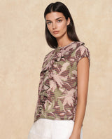 Women's Multicolor Casual Sleeveless Top