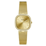 Women's Gold Solid Square 32 mm Analogue Watch - GW0354L2