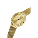 Women's Gold Solid Square 32 mm Analogue Watch - GW0354L2