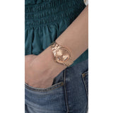 Women's Rose Gold Solid Round 31 mm Analogue Watch - GW0385L3