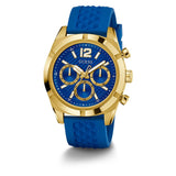 Men's Blue Solid Round 44 mm Analogue Watch - GW0729G1