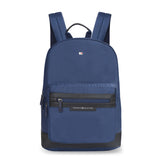 Unisex Navy Casual Solid Backpack