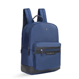 Unisex Navy Casual Solid Backpack