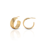 Women's Golden Cushion C-Hoops