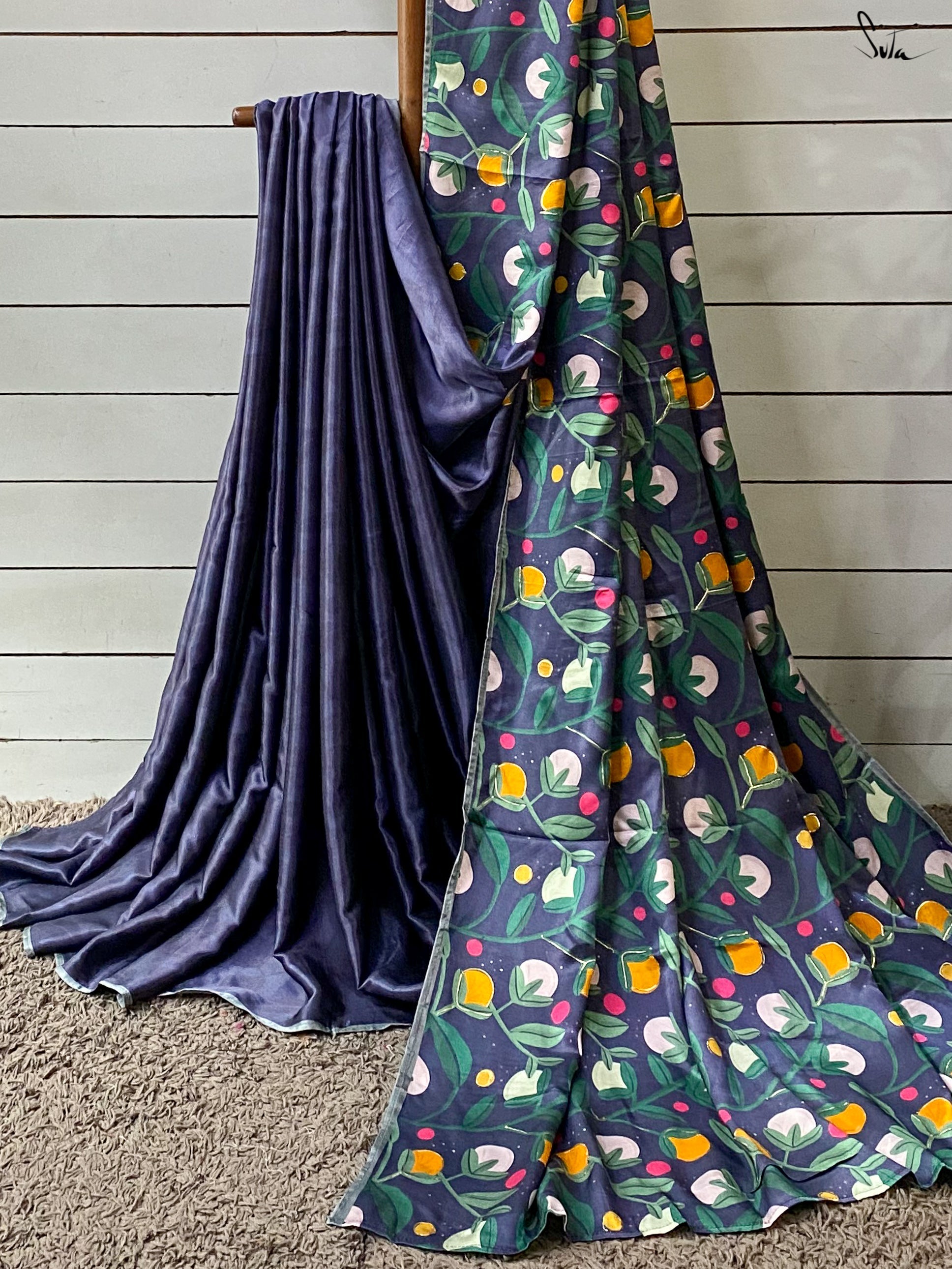 Women's Multicolor Viscose Modal Saree