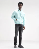 Men's Grey Casual Slim Fit Solid Jeans