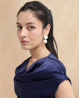 Women's Navy Casual Sleeveless Top