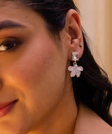 Women's White Casual Earrings